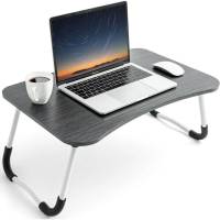 Большой складной стол-подставка для ноутбука Tatkraft Olaf, 59.5x26.3x39.6 см, противоскользящий 11878
