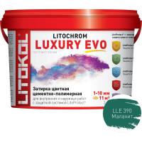 Затирочная смесь LITOKOL LITOCHROM LUXURY EVO LLE 390 малахит 2 кг 500650002