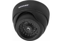 Муляж внутренней камеры REXANT купольная, с вращающимся объективом, черная 45-0230