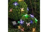 Садовая гирлянда ЭРА ERASF22-15 на солнечной батарее, Бабочки, 20 LED, 5.8 м Б0053364