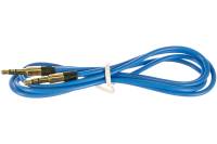 Аудио кабель Cablexpert 3.5 джек/3.5 джек, синий, 1м, блистер CCAB-01-35MM-1MU