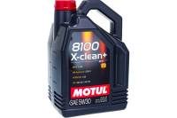 Синтетическое масло 8100 X-clean+ SAE 5W30 5л MOTUL 106377