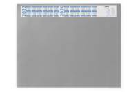 Настольное покрытие DURABLE с календарем, 650х520 мм, серый 720410
