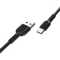 Кабель USB 2.0 Hoco X33, AM/Type-C, черный, 1м, 5А 6931474706119