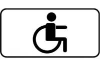 Дорожный знак 8.17 «Инвалид» PALITRA TECHNOLOGY 10041-N