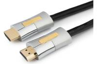 Кабель Cablexpert HDMI v2.0, M/M, 4,5 м, позолоченные разъемы, металлический корпус CC-P-HDMI01-4.5M