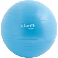 Фитбол Starfit GB-108 75 см, 1200 г, антивзрыв, синий пастель УТ-00020577