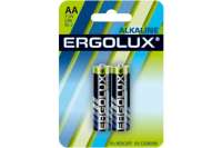 Батарейка Ergolux 1.5В LR6 Alkaline BL-2 11747