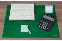 Прозрачный коврик на стол Attache Selection 2808-508 47,5x66см, зеленый 702960