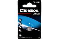 Литиевая батарейка Camelion CR1025 BL-1, 3V 5228