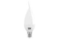 Лампа IEK LED CB35, свеча на ветру, 5вт, 230В, 4000К, E14 LLE-CB35-5-230-40-E14