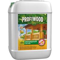 Водный раствор защитного средства для древесины PROFIWOOD ФБС255 (ГОСТ 2881596; 5 кг) 6776