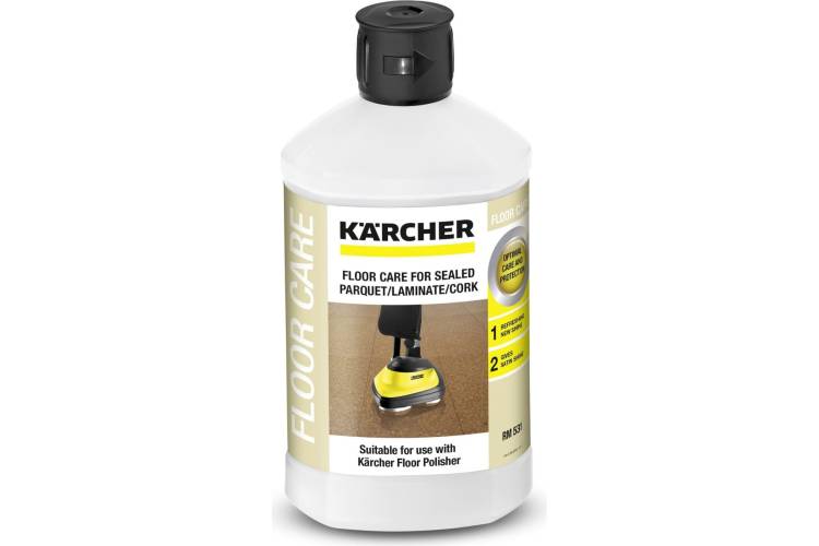Средство для ухода за лакированным паркетом Karcher RM 531 1 л, для полотера FP 303 6.295-777.0