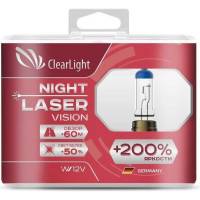 Комплект ламп Clearlight HB4, 12 В, 51 Вт, Night Laser Vision +200% Light, 2 шт. ML9006NLV200