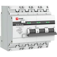 Дифференциальный автомат EKF PROxima АД-32, 3P+N, 25А/100мА, SQ DA32-25-100S-4P-pro