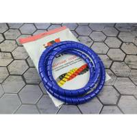 Защитная пластиковая спираль Урдюга d12мм синяя пакет 2м URСП12С02