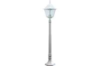 Садово-парковый светильник, столб 100W E27 230V, белый Feron 4210 11033