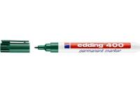 Перманентный маркер Edding округлый наконечник, 1 мм, зеленый E-400#4