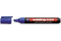 Edding Маркер перманентный 330-3, клиновидный наконечник 1,5-3 мм, синий E-330#3