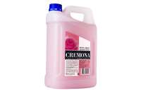 Мыло-крем КРЕМОНА ПРЕМИУМ жидкое, 5 л, "Розовое масло", перламутровое, из натуральных компонентов