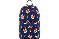 Универсальный рюкзак с карманом для ноутбука BRAUBERG DREAM, Foxes, 42x26x14см, 270770