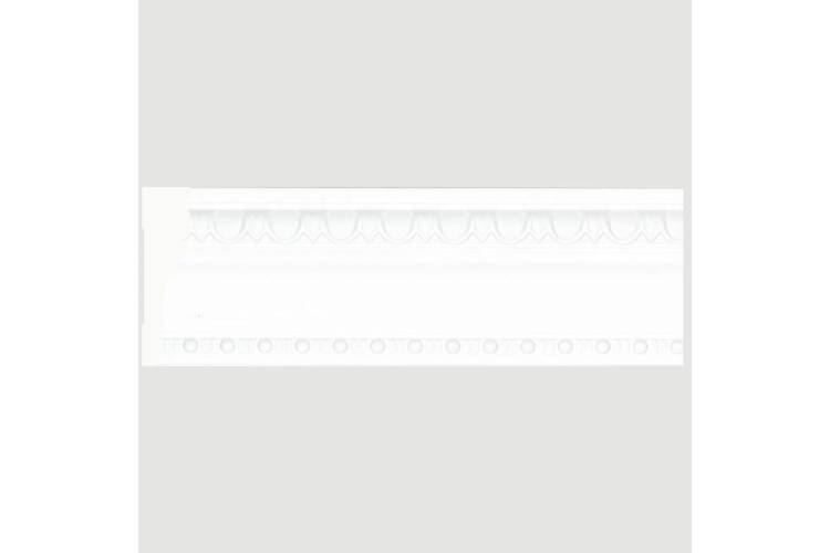 Потолочный плинтус Cosca интерьерный багет, 60 мм, белый матовый СПБ051735