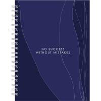 Бизнес-тетрадь Attache Selection Success А4 120 листов твердая обложка, спираль, синий 1411213