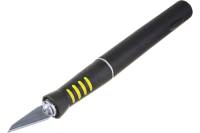 Макетный нож (прорезиненная алюминиевая ручка) FIT IT 10487