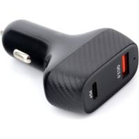 Адаптер питания Cablexpert USB Type-C + Type-A 36 Вт QCMP3A-UC-CAR20 MP3A-UC-CAR20