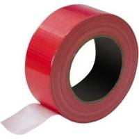 Армированная влагостойкая клейкая лента на тканевой основе УправДом красная, 38 мм х 50 м 4100002058