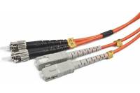 Двунаправленный мультимодовый оптоволоконный кабель Cablexpert ST/SC, 50/125 OM2, 5 CFO-STSC-OM2-5M