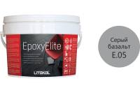 Эпоксидный состав для укладки и затирки LITOKOL EpoxyElite E.05 СЕРЫЙ БАЗАЛЬТ 482270002