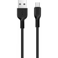 Кабель USB 2.0 Hoco X13, AM/microBM, черный, 1м 6957531061168