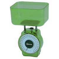 Кухонные механические весы HomeStar HS-3004М, 1 кг, цвет зеленый 002796