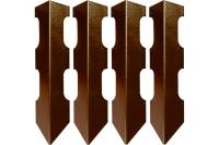 Колышки для деревянных грядок Delta-Park CB30-2, коричневые, 4 шт. 3003013