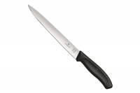 Филейный нож Victorinox лезвие 20 см, гибкое, черный, в картонном блистере, 6.8713.20B