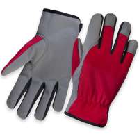 Трикотажные перчатки Jeta Safety из PU кожи, размер S/7 JLE621-7/S