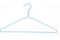 Вешалка для одежды Аквадекор 41 см, светло-голубой, сталь/ПВХ AHG-1920