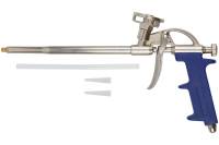 Пистолет для монтажной пены КУРС алюминиевый корпус 14265
