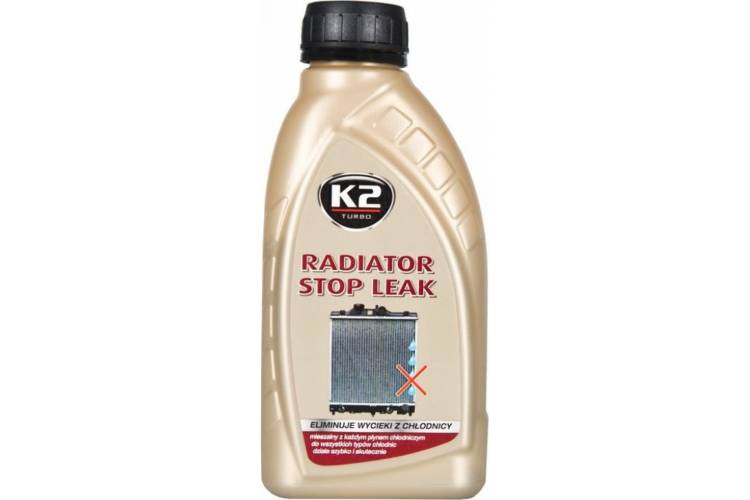Жидкий герметик радиатора K2 Radiator Stop Leak, 400 мл T231
