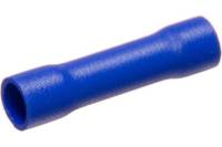 Соединительная изолированная гильза REXANT L-26 мм, 1.5-2.5 кв.мм, синяя 08-0721