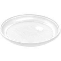 Одноразовая пластиковая посуда ООО Комус Эконом 165 мм, белая, 100 шт 320833