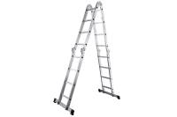Алюминиевая четырехсекционная шарнирная лестница Алюмет TL 4044