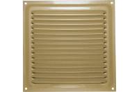 Решетка вентиляционная 150х150 мм золотой металлик Трибатрон 87136
