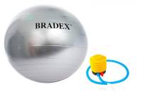 Мяч для фитнеса BRADEX ФИТБОЛ-65 с насосом SF 0186