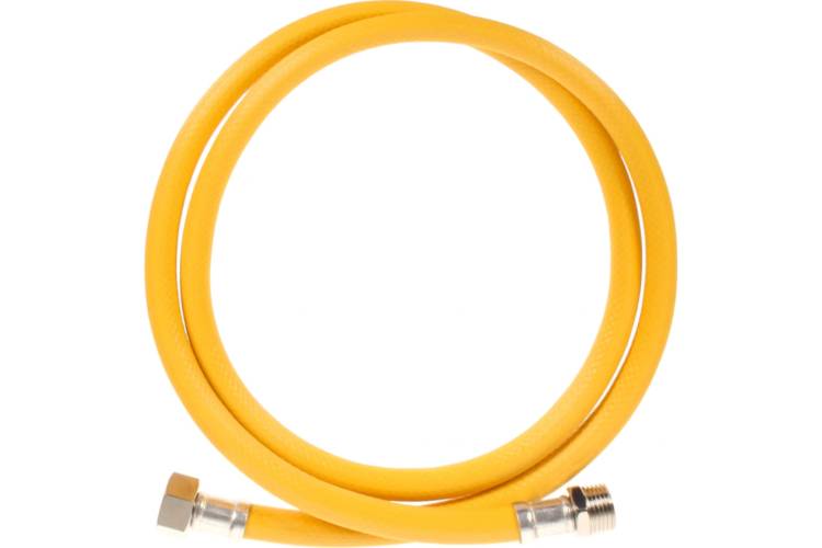 Газовый шланг TUBOFLEX 1/2 ВР/НР, 2 м, желтый 4828582