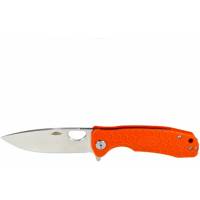 Нож Honey Badger Flipper D2 S с оранжевой рукоятью HB1037