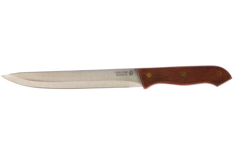 Нарезочный нож Legioner Germanica тип Solo с деревянной ручкой нержавеющее лезвие 180 мм 47841-S_z01