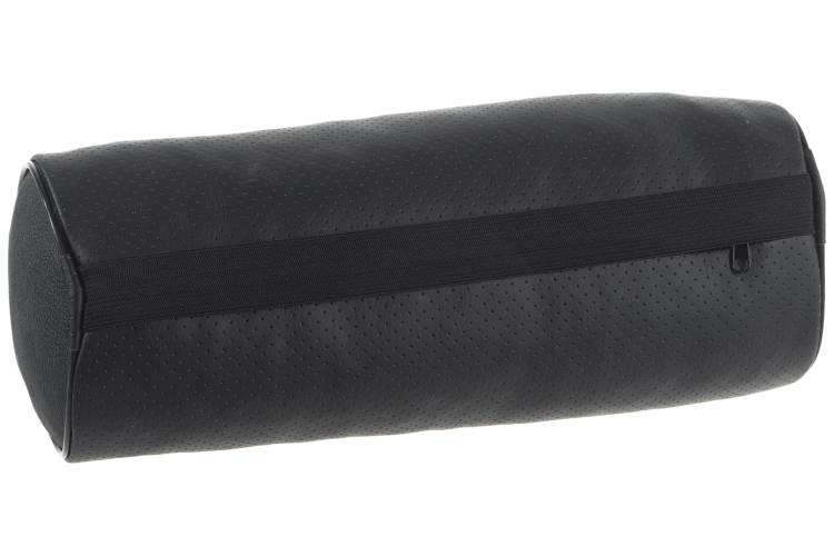 Подушка на подголовник БиБип валик, черная BB-602