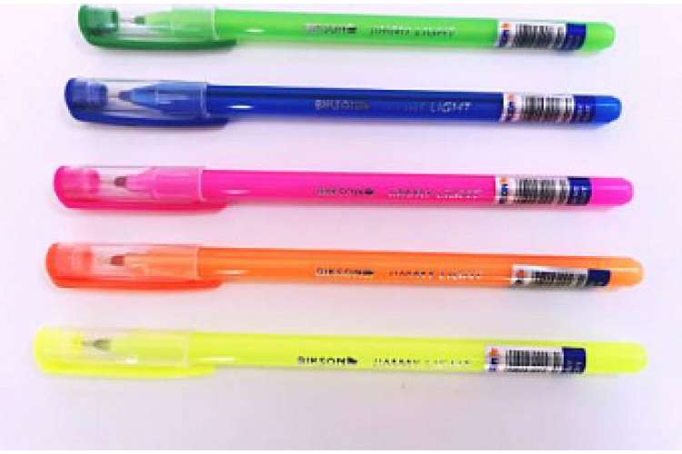 Шариковая ручка BIKSON ТМ серия JIMMY LIGHT синие чернила IND0011 РучШ3890